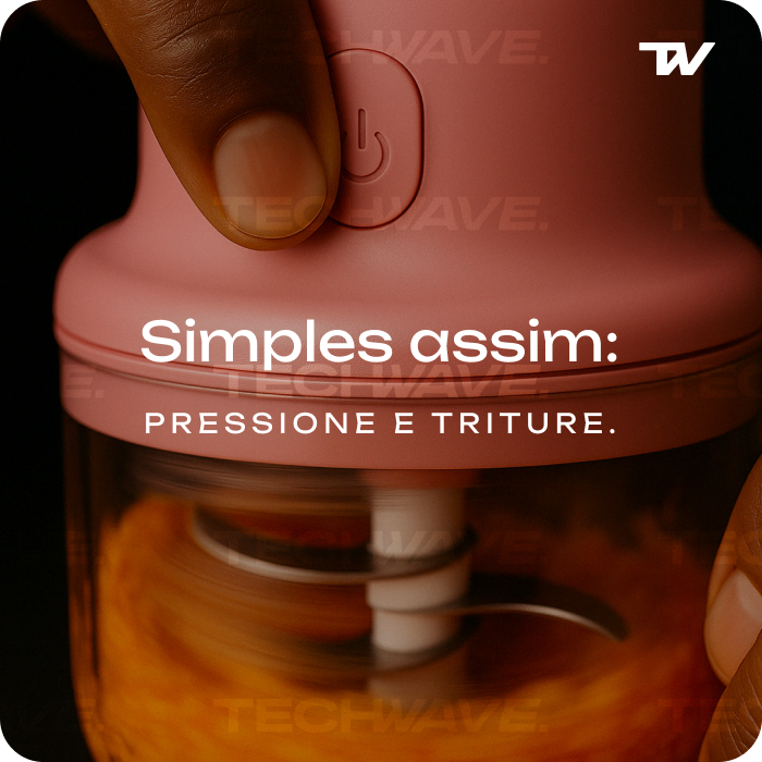 VortexGrind ®: Triturador portátil potente e compacto para sua cozinha