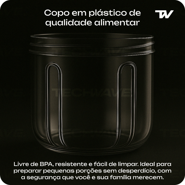 VortexGrind ®: Triturador portátil potente e compacto para sua cozinha